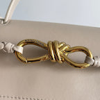 BOTTEGA VENETA 25S MEDIUM CIAO CIAO BAG 26 IN LIGHT WARM BEIGE CALFSKIN