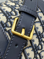 GROOVE 20er-Packung in Schwarz-Beige-Schrägmuster-Monogramm-Jacquard