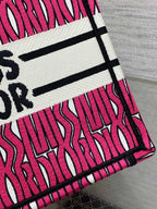 MISS TOTE 26 IN MAGENTA-LILA CANVAS