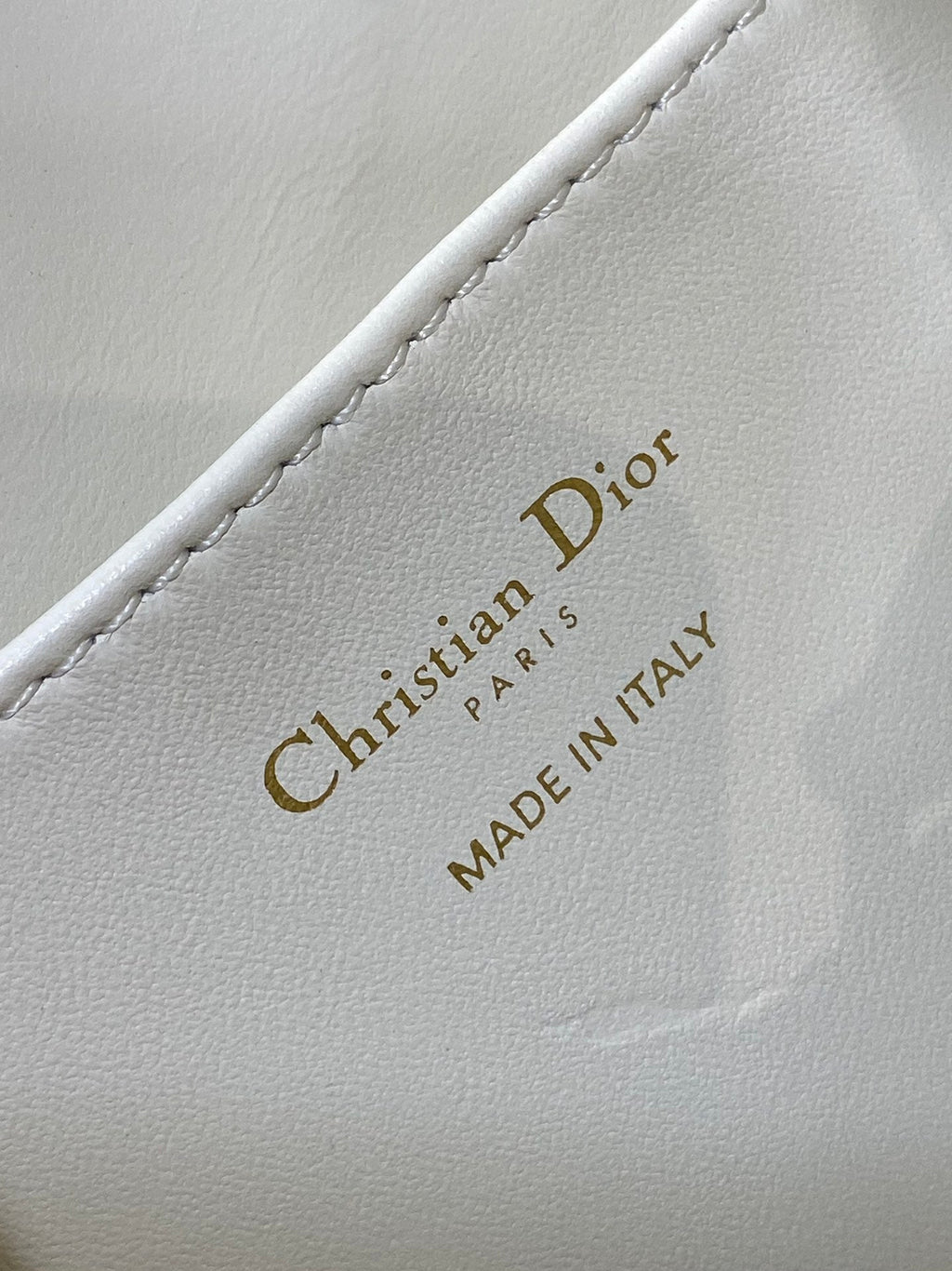 SMALL 23 CARO BACKPACK IN WHITE MACROCANNAGE LAMBSKIN