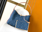 Carryall MM 39 in blauem Monogramm-Denim