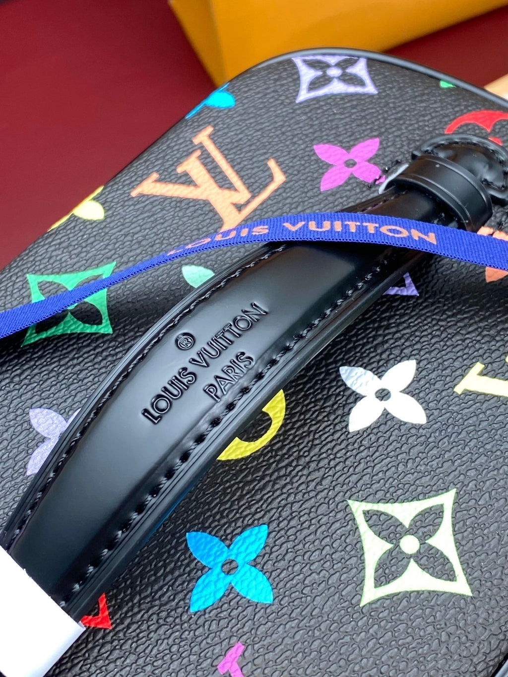 Schönes BB 20 Zoll buntes Monogramm-Canvas mit silbernem Reißverschluss