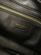 MINI 19 BLACK GLOSSY CALFSKIN HOBO