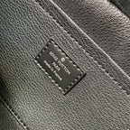 LOCKER DOPP KIT 23 AUS GRAUSCHWARZEM DAMIER-GRAPHIT-CANVAS