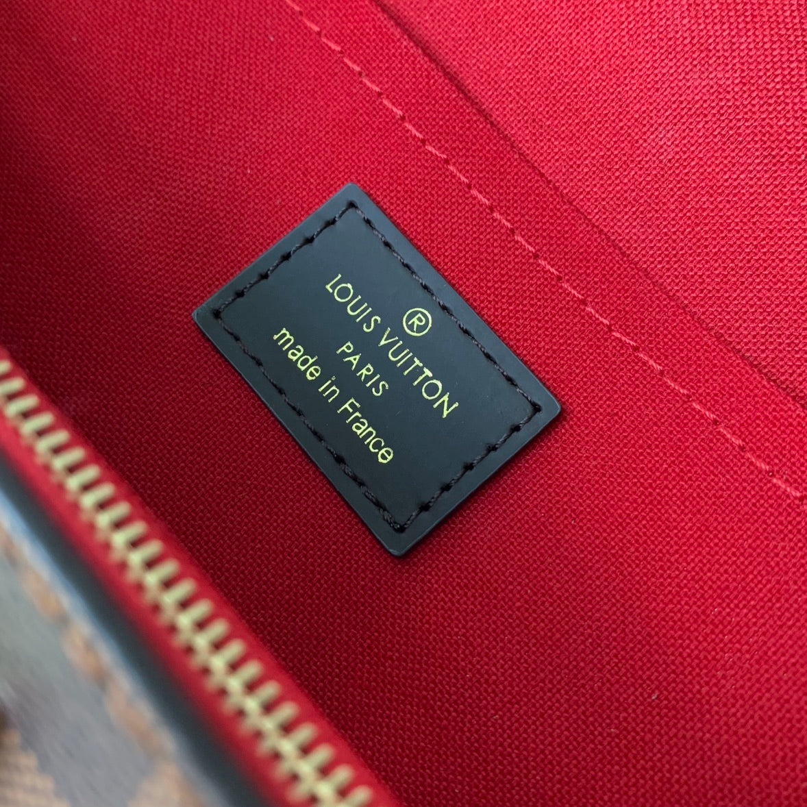 CLUNY BB 20 AUS BRAUNEM DAMIER EBENE-CANVAS