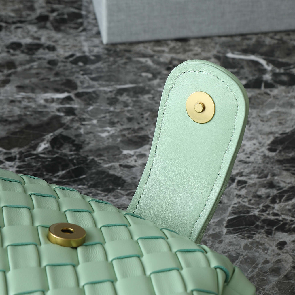 Teen Lauren 1980 With Chain 31.5 Light Green Leather Ghw