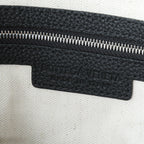 BOTTEGA VENETA 25S DIAGO HOBO 39 IN BLACK CALFSKIN