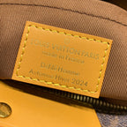 SOUL TRUNK EAST WEST 29 IN BRAUN MONOGRAM MUST CANVAS GOLD HARDWARE