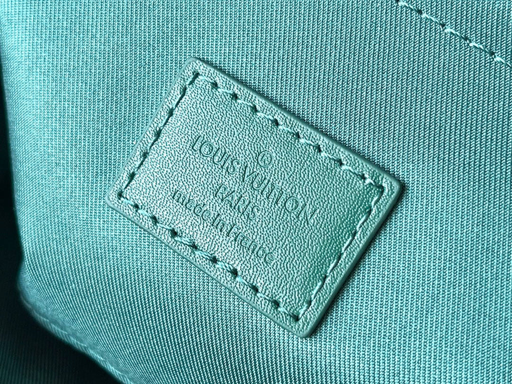 SOUL TRUNK 19 IN GRÜNEM MONOGRAMM HERITAGE CANVAS SILBERNE BESCHLÄGE