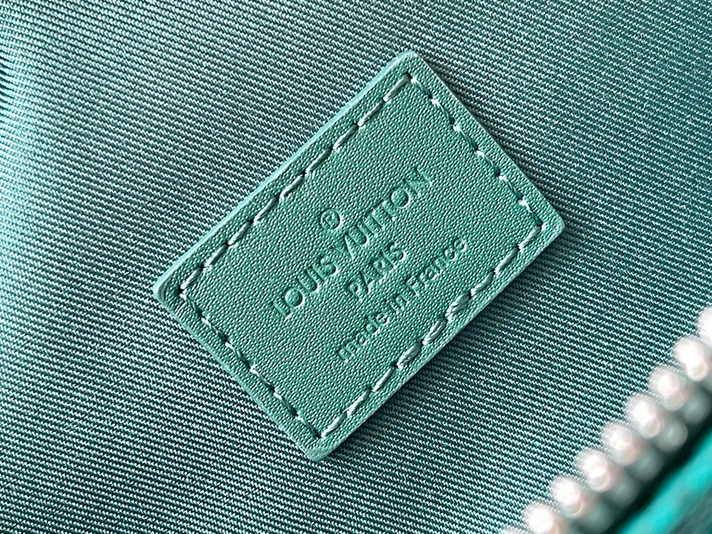 RUSH BUMBAG 30 IN GREEN MONOGRAM HERITAGE CANVAS