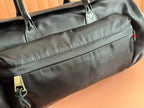 GG SMALL DUFFLE BAG 42 IN BLACK CANVAS
