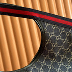 GUCCI GIGLIO LARGE TOTE BAG 60 IN BLUE AND WHITE GG DENIM