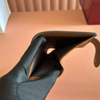 GG 25S MARMONT WALLET 13 IN BROWN CALFSKIN GOLD HARDWARE