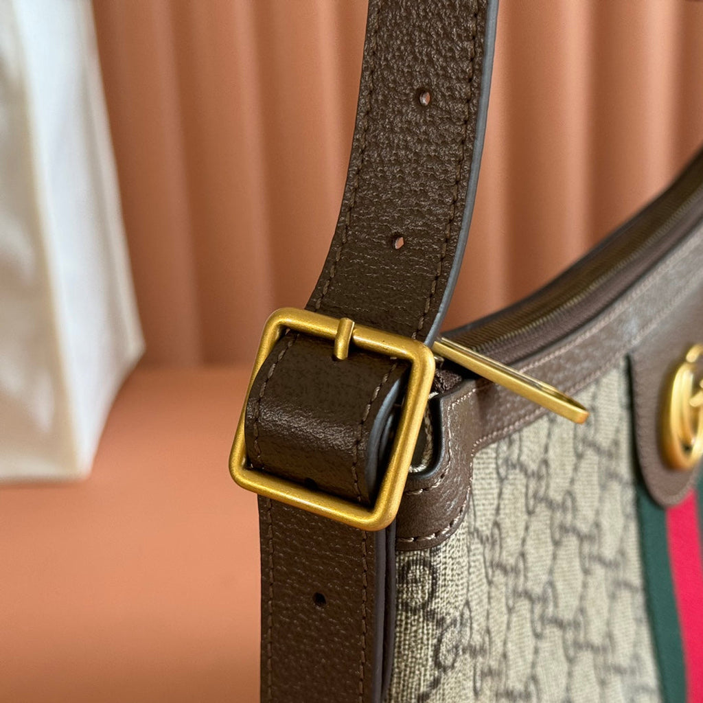 GG 25S EPILOGUE BAG 30 IN BEIGE AND EBONY CALFSKIN