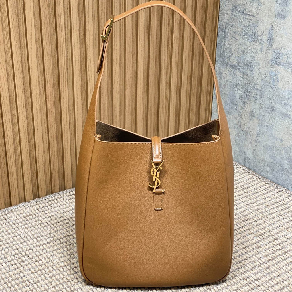 LE 5 À 7 GROSSE GESCHMEIDIGE TASCHE 31 IN TORTILLA BRAUNES KALBSLEDER