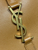 LE 5 À 7 GROSSE GESCHMEIDIGE TASCHE 31 IN TORTILLA BRAUNES KALBSLEDER