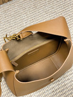 LE 5 À 7 GROSSE GESCHMEIDIGE TASCHE 31 IN TORTILLA BRAUNES KALBSLEDER