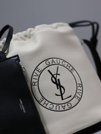 リヴ・ゴーシュ バケットバッグ 23 ホワイトカーフスキン