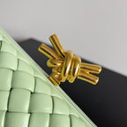 KNOTENKETTENKUPPLUNG 20,5 ZOLL HELLGRÜNES LAMMLEDER