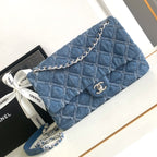 CC MINI 25 CLASSIC TASCHE IN BLAUEM KOBALT-DENIM