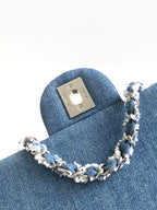 CC MINI 25 CLASSIC TASCHE IN BLAUEM KOBALT-DENIM