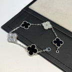 [⭐JeweliWhal] CLOVER 5 MOTIF ONYXS BRACELET COLLECTION