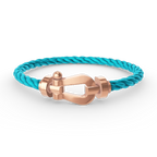 Jewelicorn FORCE Großes Hufeisenarmband ohne Diamanten, Roségold