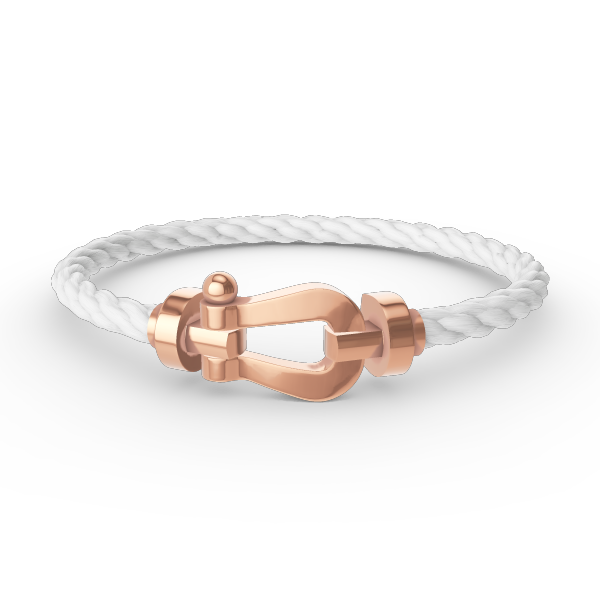 ¡®Jewelicorn¡¯FORCE LARGE HORSESHOE NO DIAMOND BRACELET ROSE GOLD