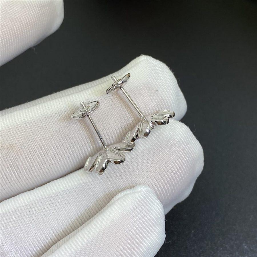 ¡®Jewelicorn¡¯FRIVOLE MINI SILBERNE BLUMENOHRRINGE