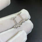 ¡®Jewelicorn¡¯FRIVOLE MINI SILBERNE BLUMENOHRRINGE