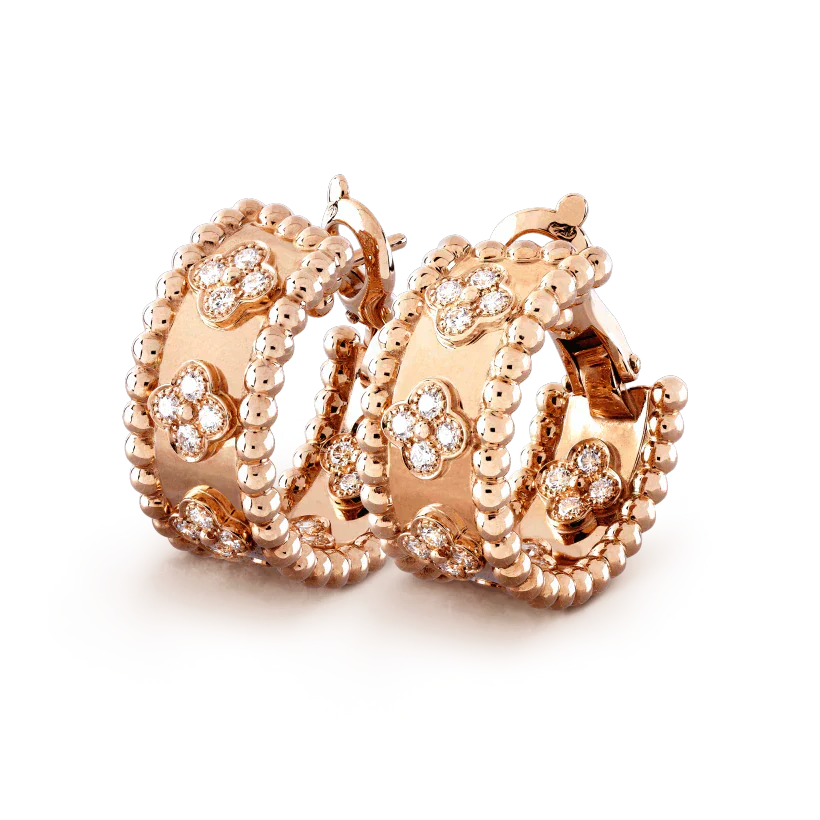 Jewelicorn Perlen-Diamantohrringe