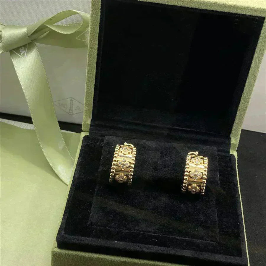 Jewelicorn Perlen-Diamantohrringe