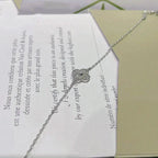 ®Jewelicorn®クローバーシングルフラワーブレスレットシルバー