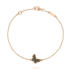 ®Jewelicorn® バタフライ オニキス バタフライ ブレスレット