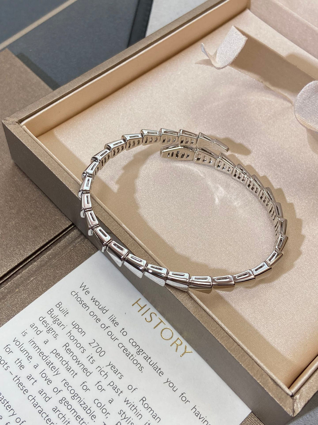 ¡®Jewelicorn¡¯SERPENTI VIPER SILVER BRACELET