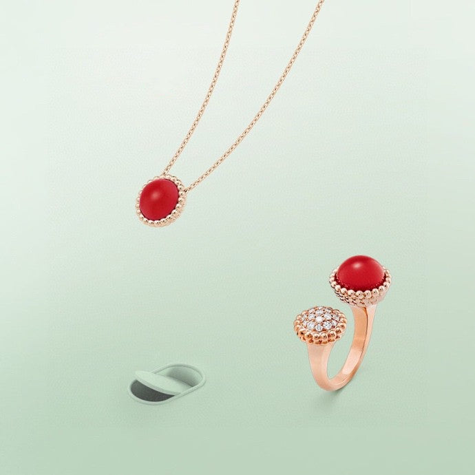 Jewelicorn Perlee Couleurs Diamant-Roségold-Ring für den kleinen Finger