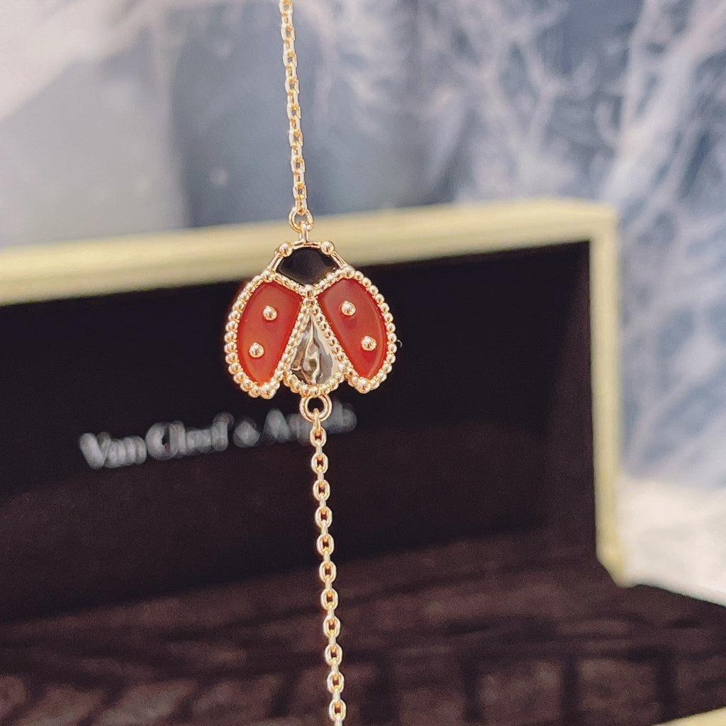 ®Jewelicorn® ラッキースプリング 1モチーフ ピンクゴールドブレスレット